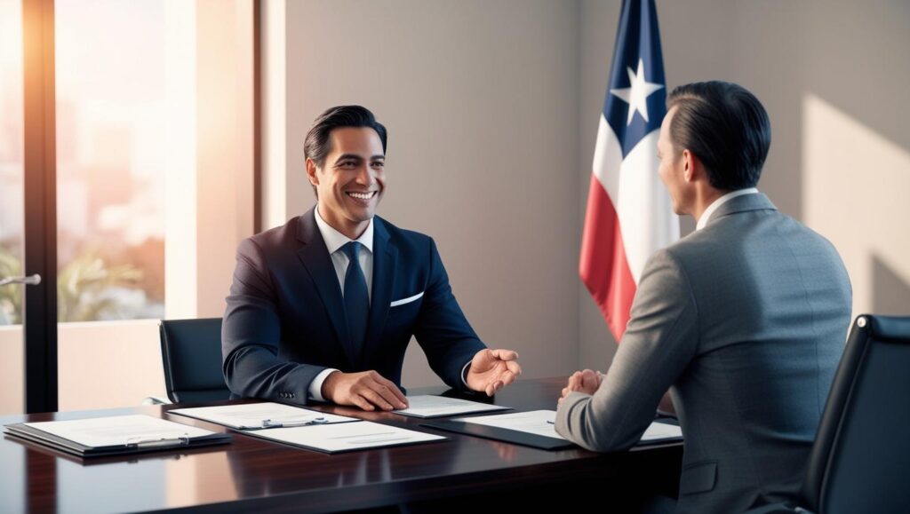 Avocat francophone au Panama en train de conseiller un client expatrié