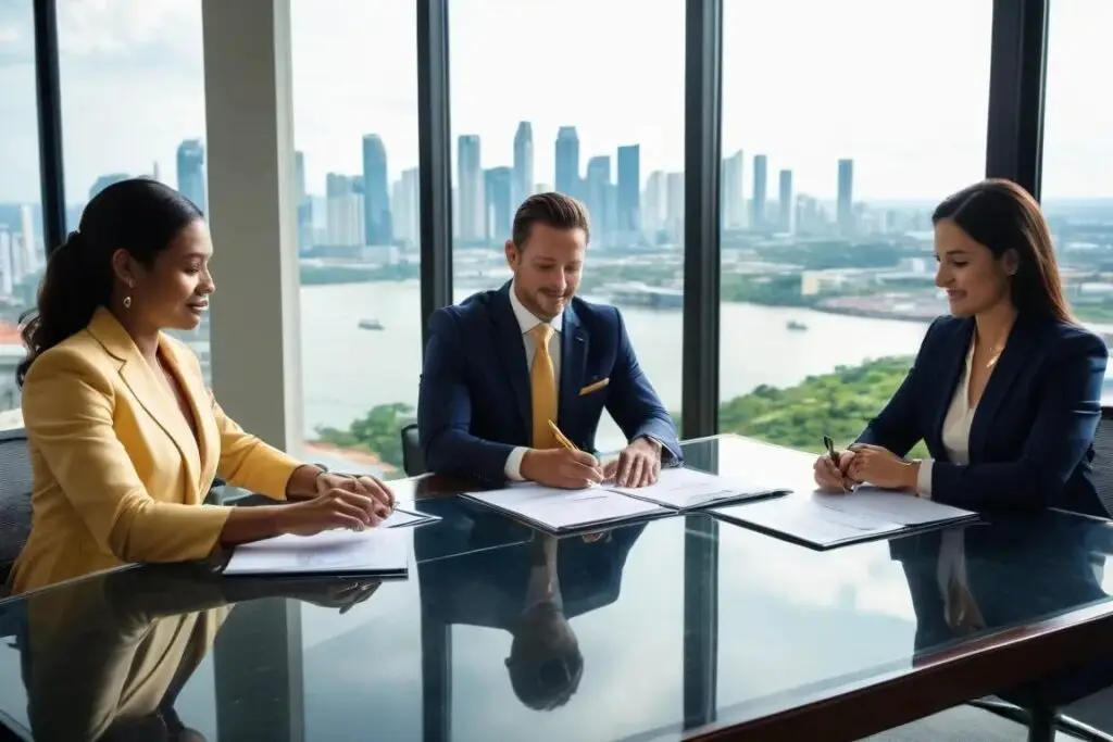 Équipe d'avocats spécialisés accompagnant la création d'une société offshore au Panama, avec avantage fiscal 0% - Cabinet ExpatLegal expert en droit panaméen. Création de société au panama