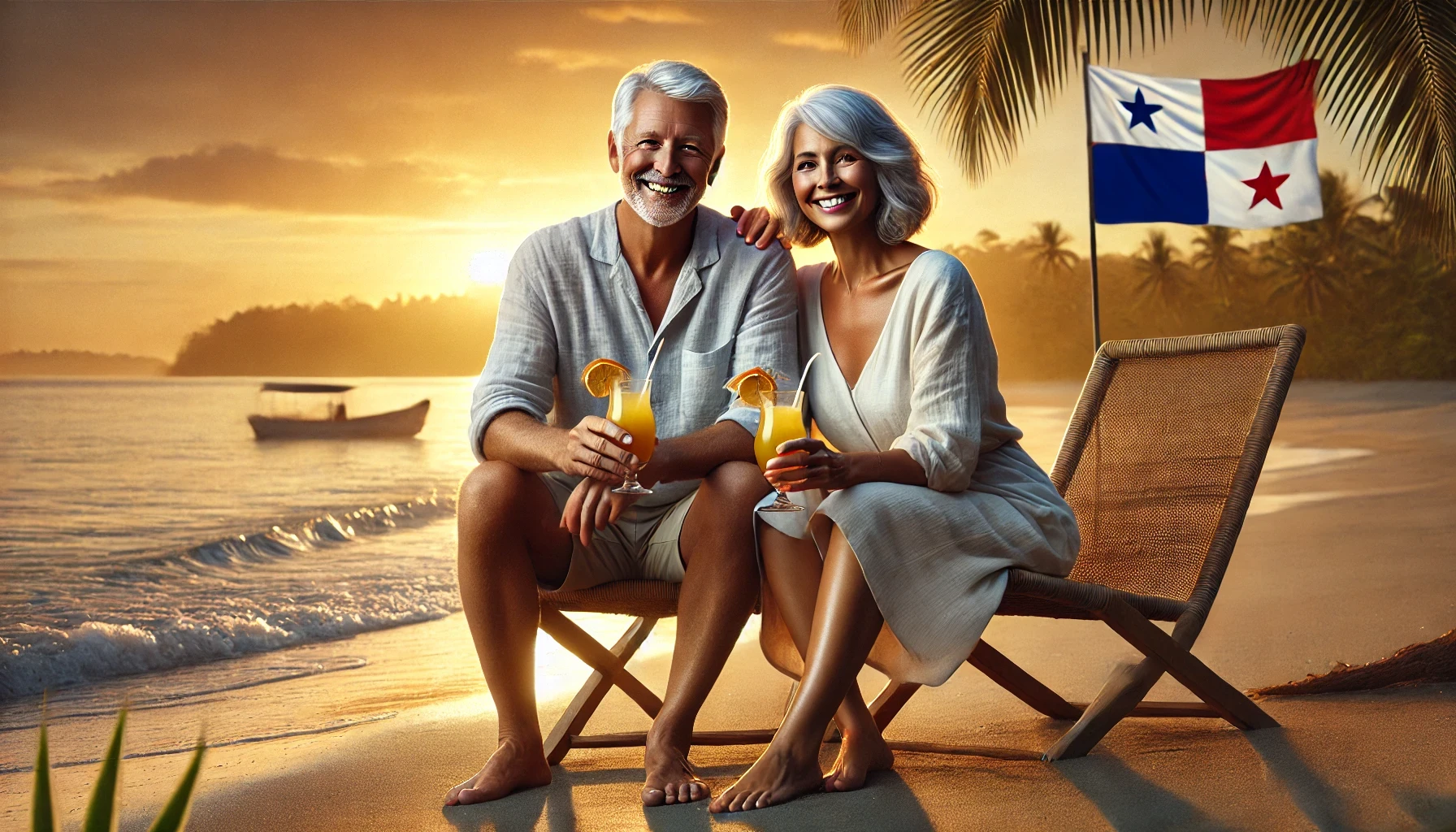 Couple de retraités européens profitant de leur retraite au Panama